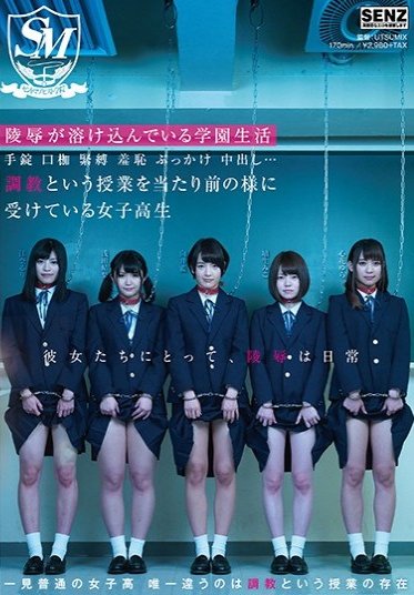 陵●が溶け込んでいる学園生活 手錠 口枷 緊縛 羞恥 ぶっかけ 中出し… 調教という授業を当たり前の様に受けている女子校生 セントマゾヒスト学院